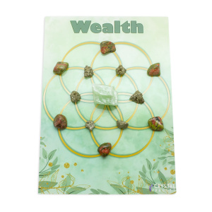 Wealth Crystal Grid Kit