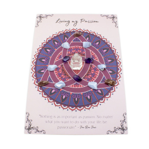 "Living My Passion" A Crystal Grid of Empowerment