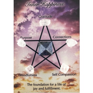"Inner Happiness" A Petalite Crystal Grid