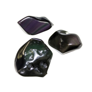 Rainbow Obsidian Tumbled Stone Small