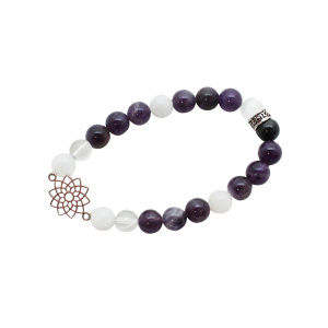 Crown Chakra Bead Bracelet