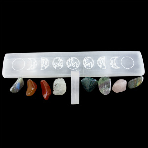 Selenite Moon Phases Kit