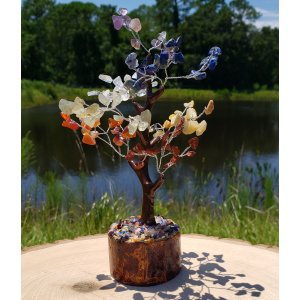 Natural 7 Chakra Gem Tree