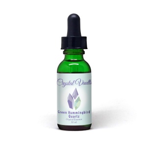 Green Hummingbird Quartz Crystal Essence