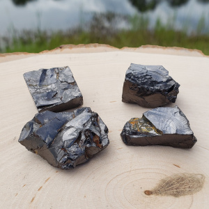 Lyrid Meteor Shower Attuned Shungite Noble Elite Rough Stone
