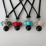 Gemstone Angel Necklaces by A Crystal Passion
