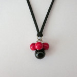 Red Coral Angel Necklace by A Crystal Passion