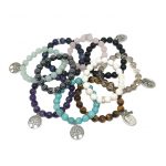 Crystal Bracelets with Charms